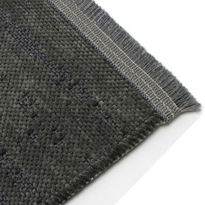 Alfombra Tejida de Chenilla Gris Antracita, Lavable, 7mm, Mezcla Suave de Poliéster y Acrílico, Base Antideslizante, Moderna, para Hogar, Tamaño Personalizado, OEM, ODM - Product Image 5