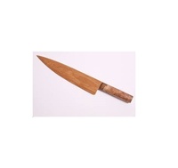 Couteau à beurre en bois de haute qualité pour la coupe de gâteaux, de pâtisserie, de restaurant, couteau à pizza en bois à bas prix