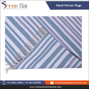 Alfombras de algodón tejidas a mano de gran venta con bordes elegantes que definen la forma y la función de estas alfombras tradicionales - Product Image 6