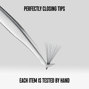 For STL-9 High Quality Stainless Steel Volume L-Shaped Eyelash Extension Tweezers Precision Tip Anti-Static Professional - Product Image 4