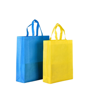 Vente en gros de sacs en tissu non tissé réutilisables imprimés avec logo personnalisé Matériau PP multicolore recyclable avec poignée scellée pour le shopping - Product Image 4