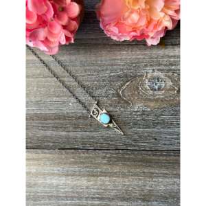 Chaînes Bohèmes Éclairs en Argent Sterling avec Turquoise Navajo Golden Hill, Superposition en Alliage et Motif Numérique Diamanté – Cadeau pour Lui - Product Image 4