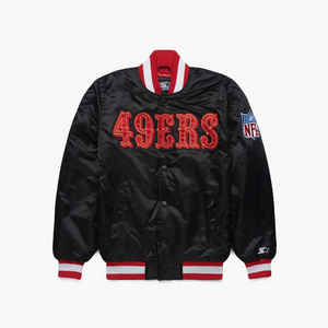 Chaqueta Satinada Personalizada de los 49ers en Edición Limitada - Chaqueta Satinada de los 49ers - Product Image 5