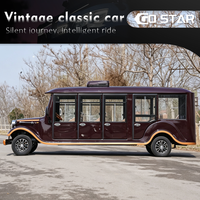 Voiture électrique vintage Go Star certifiée CE/DOT/GCC/EEC, 14 places, autonomie de 90 km, garde au sol de 250-300 mm, voiture vintage