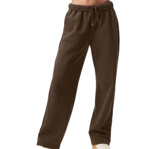 Pantalons de survêtement amples pour femmes Marque personnalisée disponible Mode OEM Joggings baggy pour femmes pour l'exportation Pantalons de survêtement taille élastique - Product Image 3