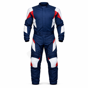 Combinaison de moto en cuir personnalisable, protection intégrale, design respirant pour la course sur route et sur piste - Product Image 1