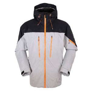 Logo personnalisé coupe-vent veste softshell pour randonnée col montant avec poche sans couture et broderie décoration imperméable - Product Image 3