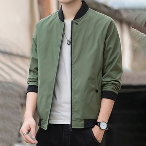 Chaqueta Deportiva Ligera Informal con Capucha para Hombre, para Invierno, de Manga Larga, con Cierre, Cuello de Béisbol, Secado Rápido, Transpirable, con Bolsillos - Product Image 1