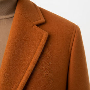 Abrigo Clásico Formal de Lana para Hombre - Estilo Profesional de Negocios, Elegante Ropa de Oficina, Largo, con un Solo Botón, Transpirable - Product Image 6