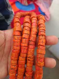 Perles de verre vertes sur mesure, finition antique, aspect vieilli, forme de conifère, emballage en boîte de marque pour la fabrication de bijoux, origine naturelle - Product Image 2