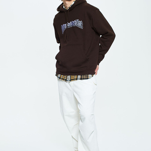 Chándal de hombre de 2 piezas rojo invierno con logotipo personalizado, ropa de entrenamiento para niños, chándal teñido liso saliente - Product Image 3