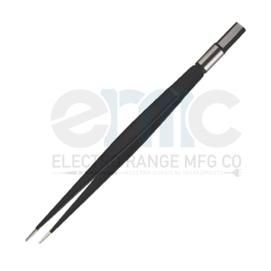 Pince électrique de conception droite européenne de haute qualité Instrument chirurgical manuel en métal à prise plate isolée bipolaire antiadhésive - Product Image 3