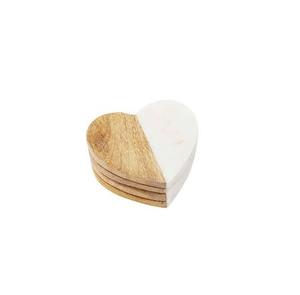 Sous-verres écologiques en bois et marbre pour la maison ustensiles de cuisine et sous-verres de Table de restaurant café thé boisson sous-verres nouveaux produits - Product Image 4