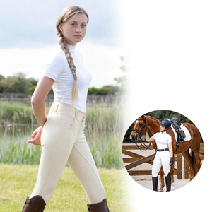 Leggings de Equitación Personalizadas para Mujer, Estilo Jodhpur y Breeches, al por Mayor, con Bolsillo, Ideales para el Rendimiento Ecuestre - Product Image 5