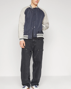 แจ็กเก็ตบอมเบอร์เสื้อเบสบอลลำลองแนวสตรีทเสื้อแจ็กเก็ตทีมตัวแทนสไตล์สตรีทในเมือง - Product Image 6