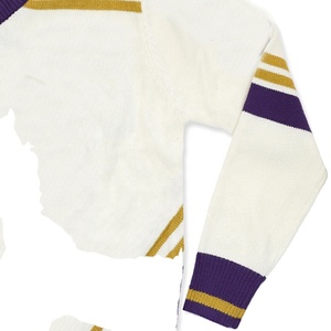 Sudadera Personalizada de Alta Calidad Estilo Universitario con Cuello Redondo, Térmica, de Algodón y Poliéster con Logotipo Bordado - Product Image 4