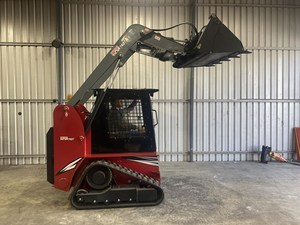 2026 DIGGER KING 790 T Minicargadora de orugas para limpieza de nieve con cucharón 4 en 1, motor diésel, bomba de engranajes y motor Yanmar de alta potencia - Product Image 4