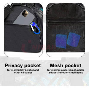 Sac de sport en tissu Oxford sur mesure pour le MMA, le punching sur socle et l'entraînement, essentiels pour les sports et les entraînements - Product Image 4