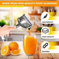 Groothandel Manuele Handpers Pers Sapcentrifuge Aluminium Citroenpers Voor Instant Fruit Groente Mixen Voor Watermeloen