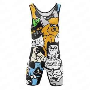 เสื้อกล้ามนักมวยปล้ำสำหรับผู้ชายชุดออกกำลังกาย - Product Image 1