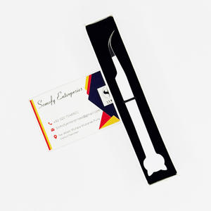 แหนบแยกขนตาแบบโค้งทำจากสเตนเลสเคลือบผงสีขาวเป็นมิตรกับสิ่งแวดล้อม - Product Image 6