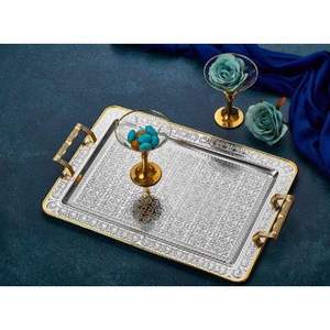 ถาดเสิร์ฟบาร์ดีไซน์โบราณแบบพรีเมี่ยมพร้อมความหรูหราเหนือกาลเวลาสำหรับการสังสรรค์ที่ทันสมัย - Product Image 2