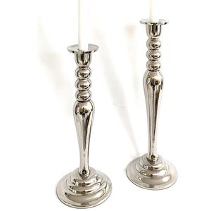 <b>Tall</b> Gold Metal Pillar Candleholder with Modern Design for Home Wedding Room Decoration Versatile Candle Jar or Candleholders - Product Image 5
