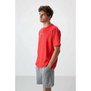 Fiesta Men's Oversize T-Shirt 100% Cotton <b>Jersey</b> Thick Textured & Printed-88365 - Product Image 3