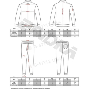 Ensemble de survêtement d'hiver pour hommes avec sweat-shirt chaud et haut à fermeture éclair, plus un pantalon de survêtement doux conçu pour le confort quotidien, la salle de sport et le style urbain - Product Image 6