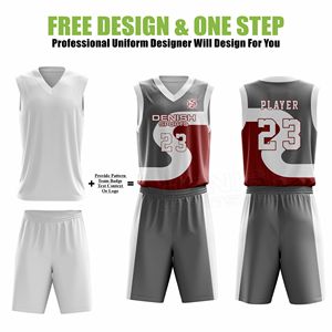 Ensemble maillot et short de basket-ball respirant à séchage rapide personnalisé uniforme de sport d'été pour les équipes et les clubs vêtements de basket-ball imprimés - Product Image 2