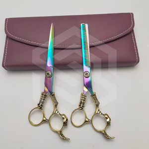 Scissors Dragon Handle Oem Hair <strong>Cutting</strong> Scissors Dragon Handle <strong>Japanese</strong> 440C Steel - Product Image 4