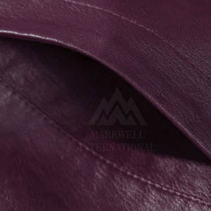 Veste en cuir décontractée pour homme avec fermeture éclair et logo frontal, matériau de haute qualité, prix de gros - Grande Vente Hiver - Product Image 6