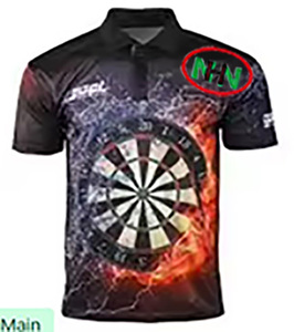Custom Dye Sublimation Printed Men's Polo Plus Size <b>Shirt</b> 100% Polyester Spandex Oversized Heat-Features Plain T-<b>Shirt</b> Short - Product Image 2