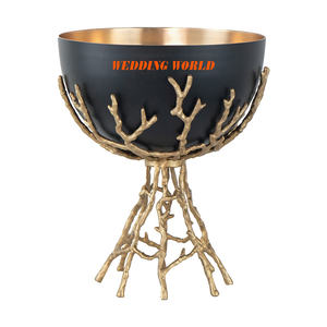 Tazón de chocolate de diseñador de metal Tazón dulce hecho a mano de calidad superior Tazón de chocolate nuevo elegante clásico - Product Image 3