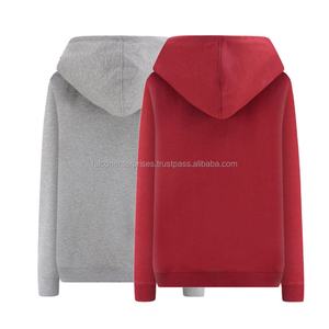 Sweat-shirts et pulls à capuche personnalisés pour hommes en chenille unie avec patch, en polyester et coton, coupe-vent et respirants pour l'automne - Product Image 1