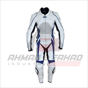 Costume de moto en cuir véritable professionnel de haute qualité en cuir une pièce Design personnalisé et Logo combinaison de course de moto - Product Image 3