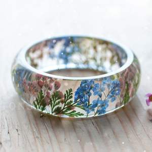 Bijoux POPULAIRES Résine Acrylique Bracelet Bracelet Exagéré Éblouissant Multicolore Large Irrégulier Carré Acrylique Bracelets pour - Product Image 1