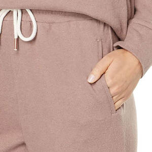 Pantalon de survêtement personnalisé pour femmes Fabricant OEM Pantalon de jogging en molleton doux Vente en gros Vêtements décontractés - Product Image 6