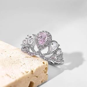 Stylish Bling Star Shape <b>Ring</b> for Men with 18K Gold Plating on 925 Sterling Silver <b>Iced</b> Out Hip Hop Street Jewelry - Product Image 3