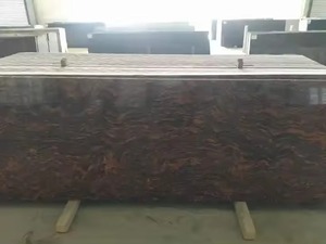 Losas de granito rojo del Himalaya de alta calidad, piedra Natural pulida para escaleras modernas, decoración de pisos, directamente exportada - Product Image 3