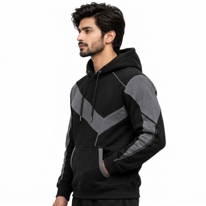 Casual Sports <b>Top</b> for <b>Men</b> Outdoor Training Everyday <b>Men</b> Hoodie Pullover Hooded Sweatshirt Warm Soft Fleece <b>Long</b> <b>Sleeve</b> - Product Image 4