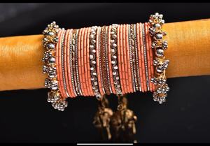 Hot Sale New Arrivals Fashion Popular Products Bridal <b>Bangles</b> Sets Wholesale Wedding Work Elegant Bridal Jewelry Set - Product Image 3
