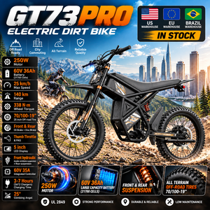 Moto tout-terrain électrique Ridingtimes GT73 PRO, commande en gros, batterie 60V 36Ah, pneu tout-terrain de 25 pouces - Product Image 1