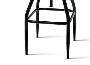 Usine En Gros Offre Spéciale Empilable Dos Nu Siège En Bois Fer Rétro Vintage Industriel Cuisine Tabourets De Bar Chaises De Bar Hautes - Product Image 3
