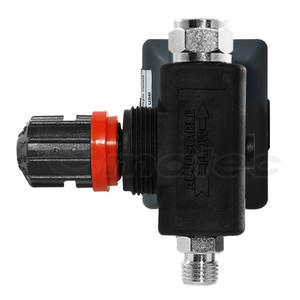 เครื่องควบคุมความดันอากาศดิจิตอลพร้อมจอแสดงผลสามหน่วยสำหรับปืนฉีดและเครื่องมือลม - Product Image 3