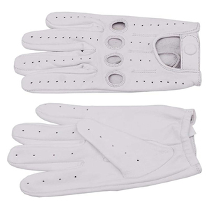 Gants de mode en cuir de vachette et de chèvre de qualité supérieure, durables, gants de conduite, fonctions anti-coupure et anti-impact, gants de mode en cuir - Product Image 3