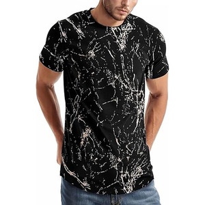 Camisetas en blanco para hombre, camisetas personalizadas 100% algodón Premium Dtg estampado gráfico logotipo personalizado etiqueta Puff 3D diseño estampado camiseta - Product Image 1