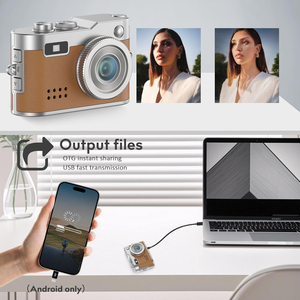 Mini fotocamera digitale 1080P HD piccolo portachiavi retrò 0.96 "schermo OTG <span class=keywords><strong>Vintage</strong></span> compatto Micro fotocamera tascabile per i regali - Product Image 6