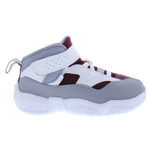 Nike รองเท้า Jumpman สองรุ่นสำหรับทารก/เด็กวัยหัดเดินสี: ขาว/cherrywood สีแดง100% ของแท้ - Product Image 1