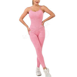 จั๊มสูทลำลองสำหรับผู้หญิงเอวสูงสไตล์โมเดิร์นผ้าเนื้อนุ่มสวมใส่สบายน้ำหนักเบาระบายอากาศได้ดีสำหรับการเดินทางในชีวิตประจำวัน - Product Image 4